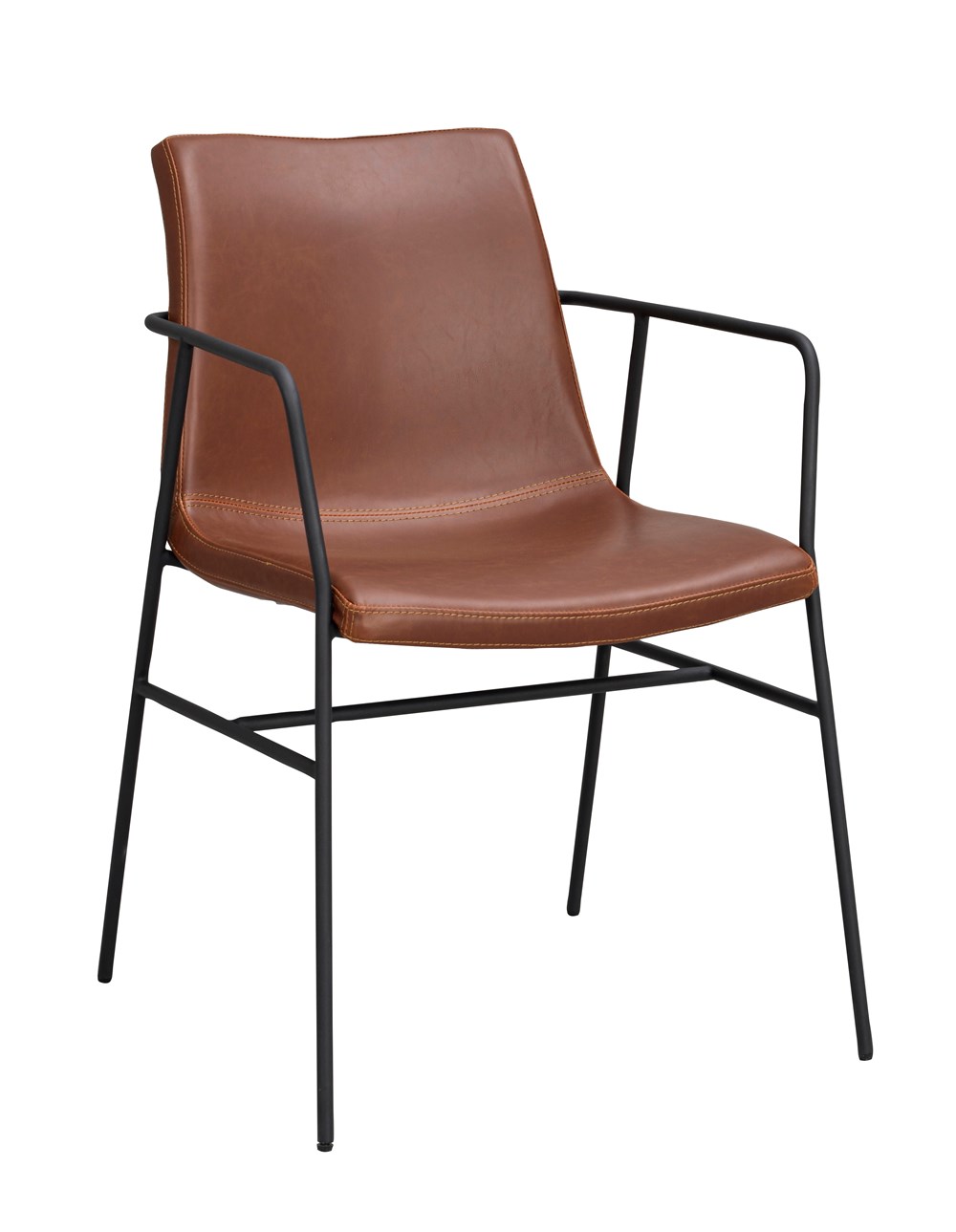 Huntingbay tuoli, ruskea/musta
