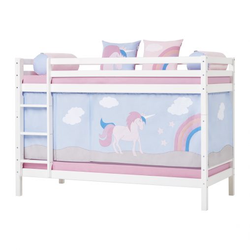 Hoppekids ECO Dream kerrossänky 90x200 teemalla (Unicorn)