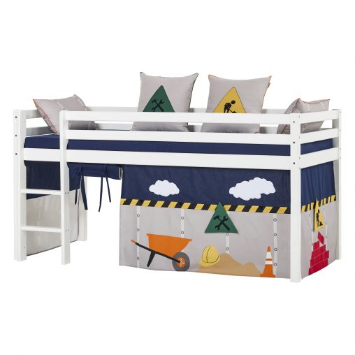 Hoppekids ECO Dream puolikorkea parvi 90x200 teemalla (Construktion) 