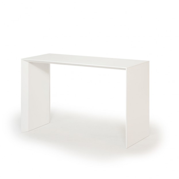 Muurame Slimmi pöytä 117x52cm, valkoinen