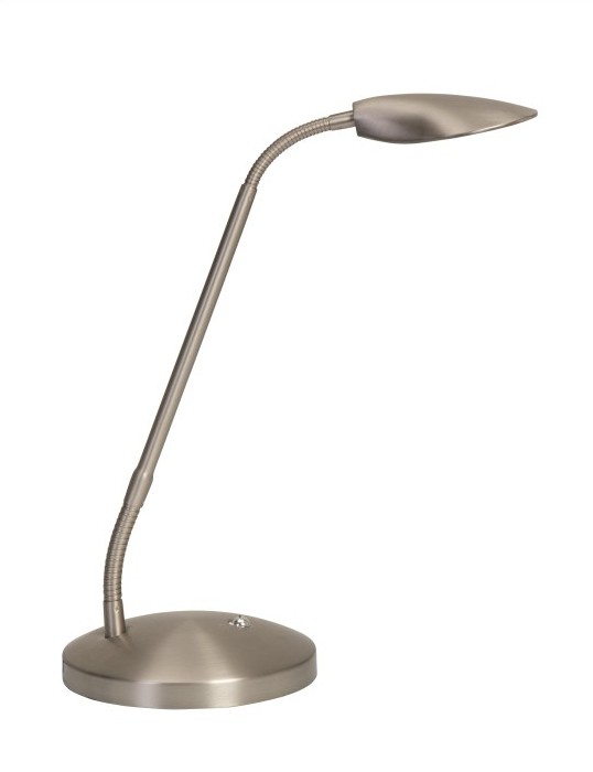 Alaska LED satiini pöytävalaisin
