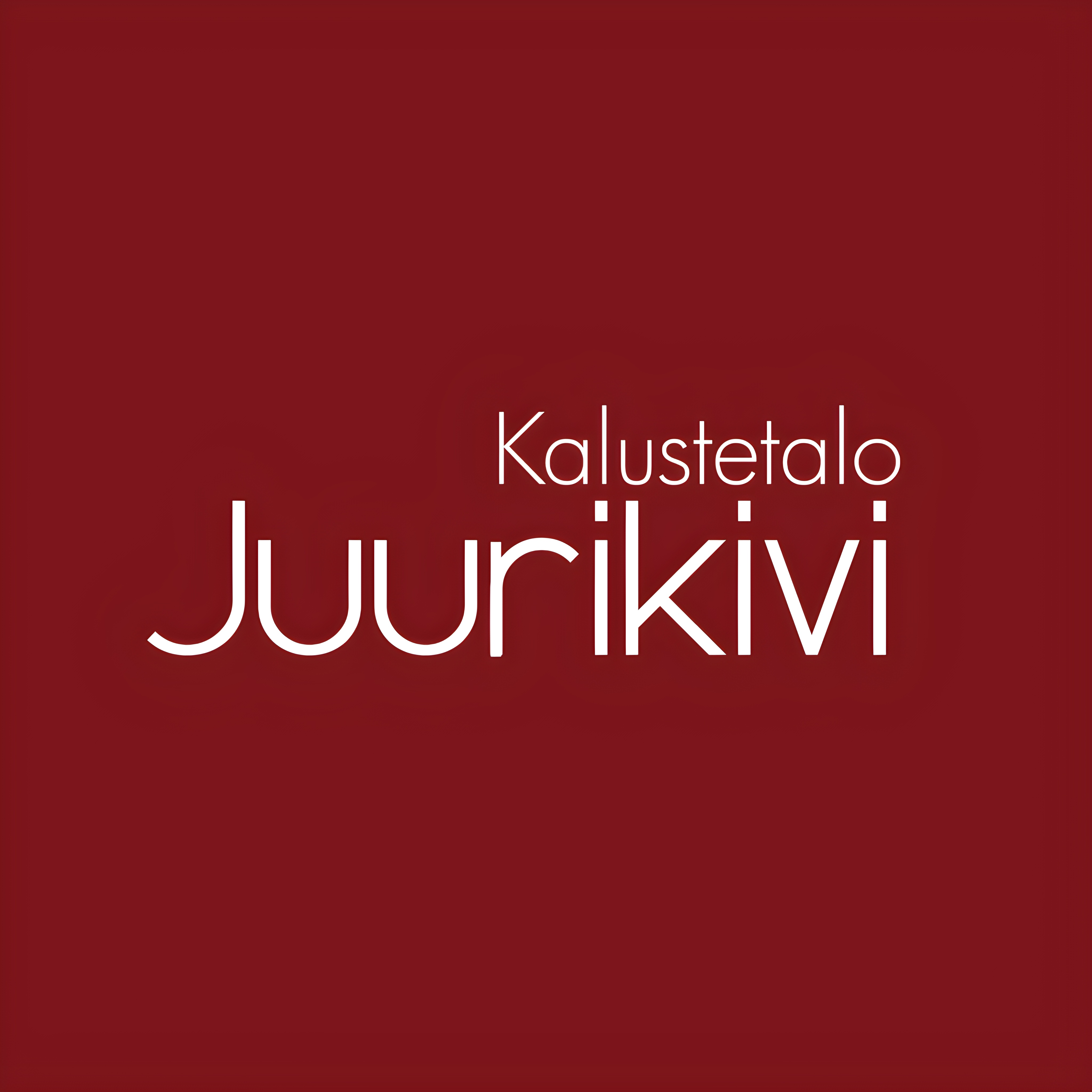 Kalustetalo Juurikivi logo, neliö