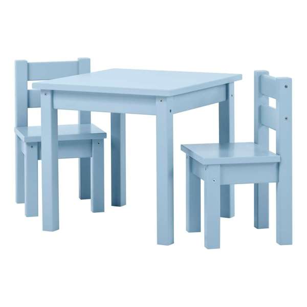 Hoppekids Mads lasten pöytä ja tuolit, Dream Blue