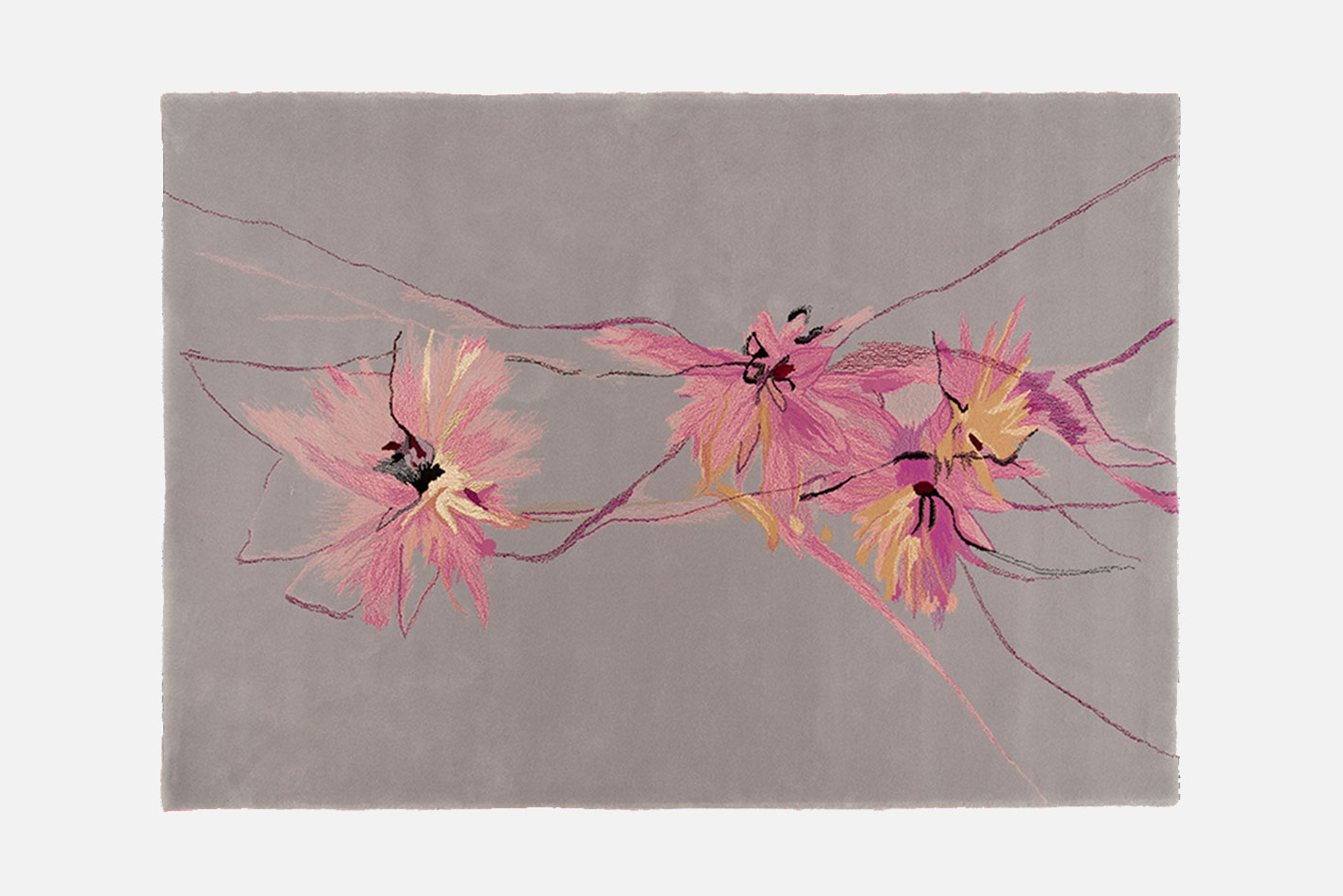 Anniversary flower villamatto Design Jukka Rintala, rosa