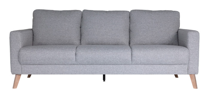 Inga sohva, 3- istuttava, harmaa