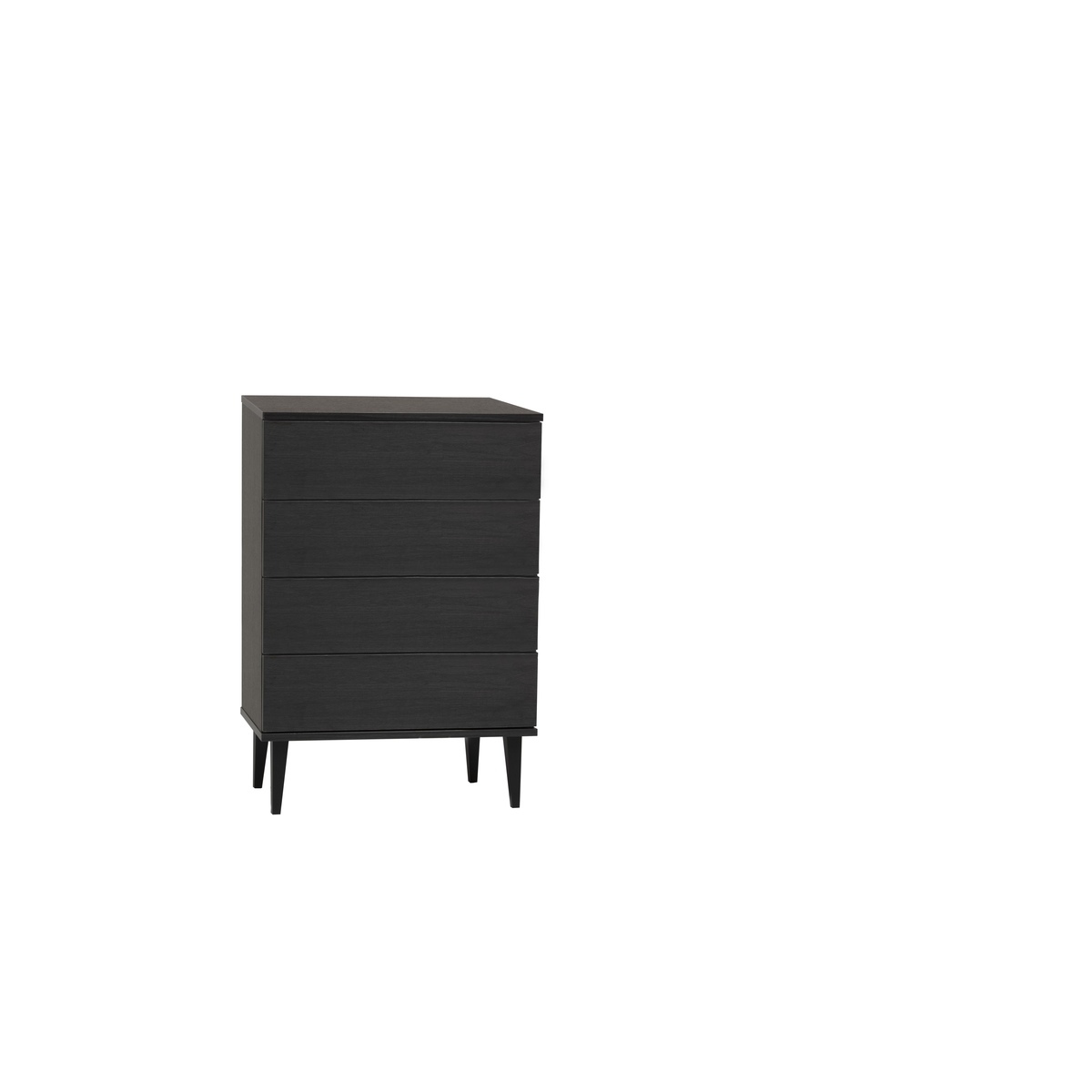 Taiga laatikosto 67cm korkea, musta
