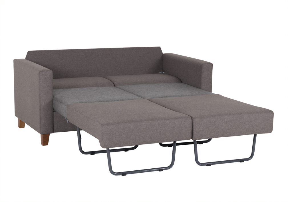 Design Noronen Aava vuodesohva, mekanismi auki.