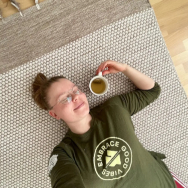 Hilla puuvillamatto miljöökuva, pellava