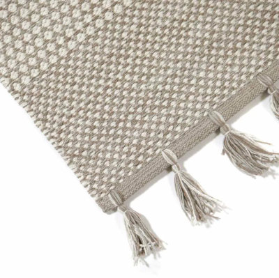 Hilla puuvillamatto, pellava