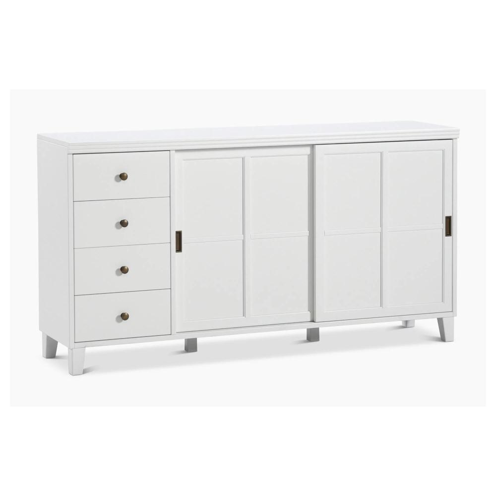 Gustav senkki jaloilla ja umpiovilla 159, valkoinen