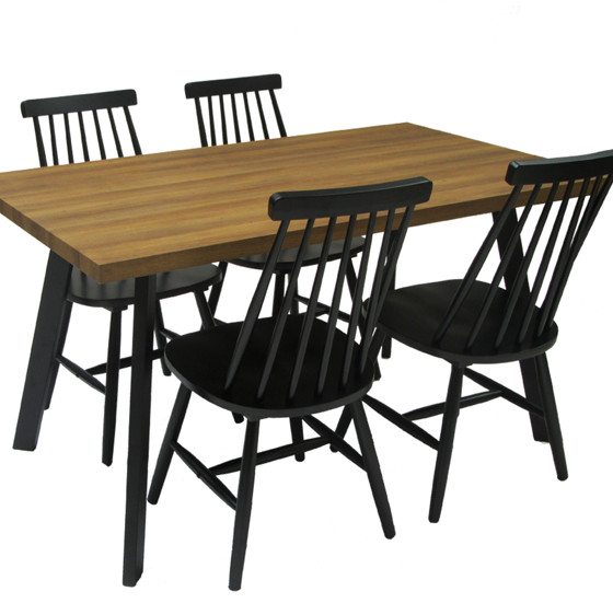 West pöytä ja Sophia pinnatuolit 4kpl HUOM! Pöydän kuva on viitteelinen, oikean värin näet pöydän yksittäiskuvassa.