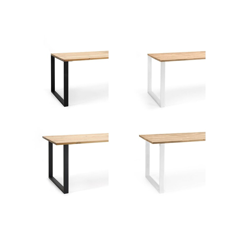 Edna metallijalkojen värit ja paikat