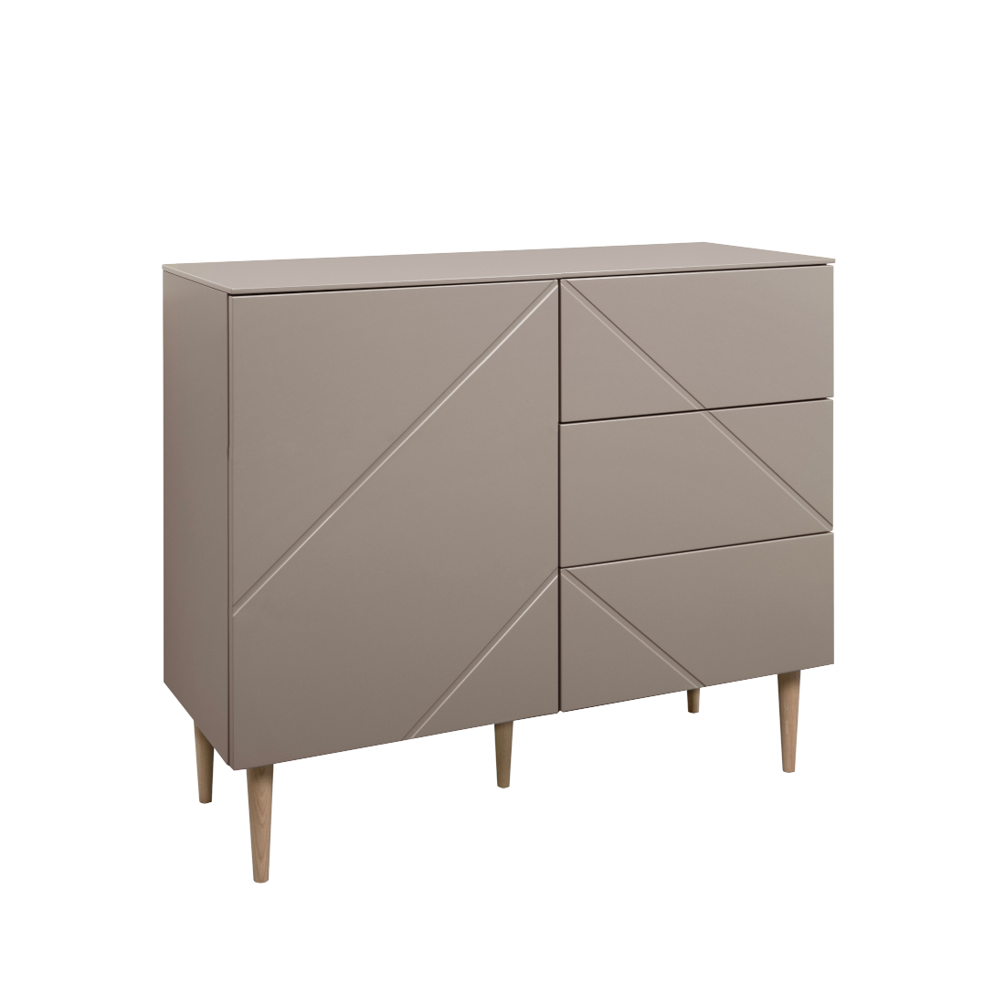 Vilja lipasto 100 ovi ja 3 ltk, kaakao