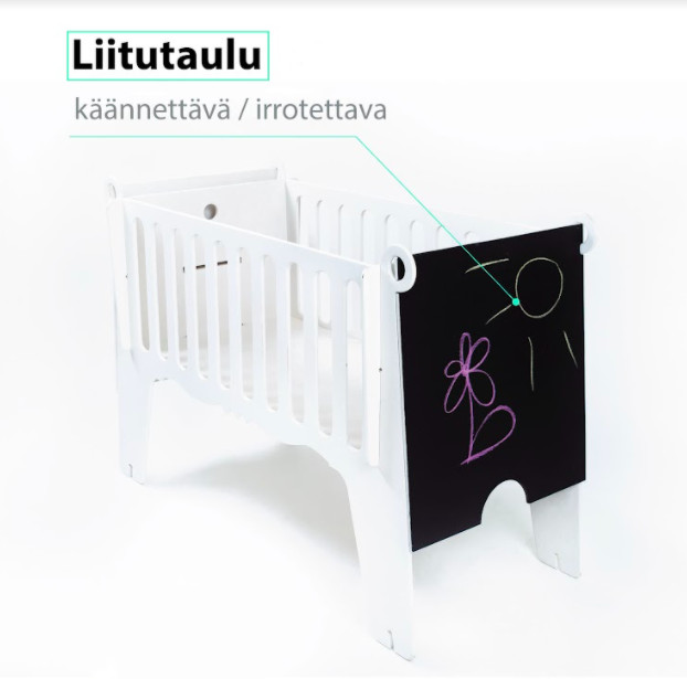 Ada kehto ja keinuhevonen vauvansänkysetti 5 in 1