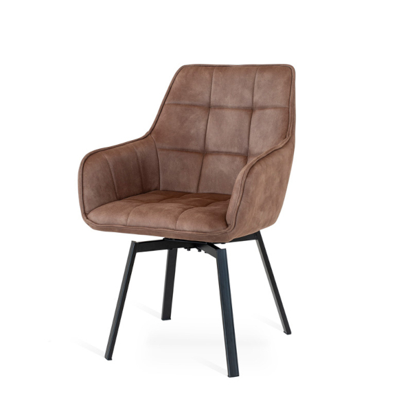 Carro tuoli (pyörivä mekanismi), ruskea/musta