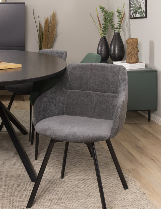 Linn ruokatuoli miljöökuva, Grey