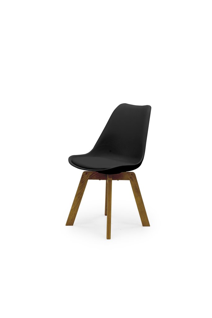 Cleo ruokatuoli, Black/Oak