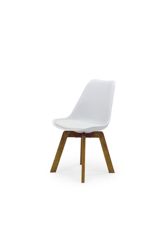 Cleo ruokatuoli, White/Oak