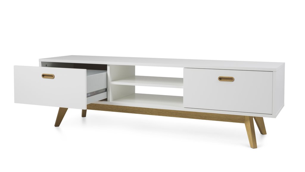 Bess tv-taso, White/Oak