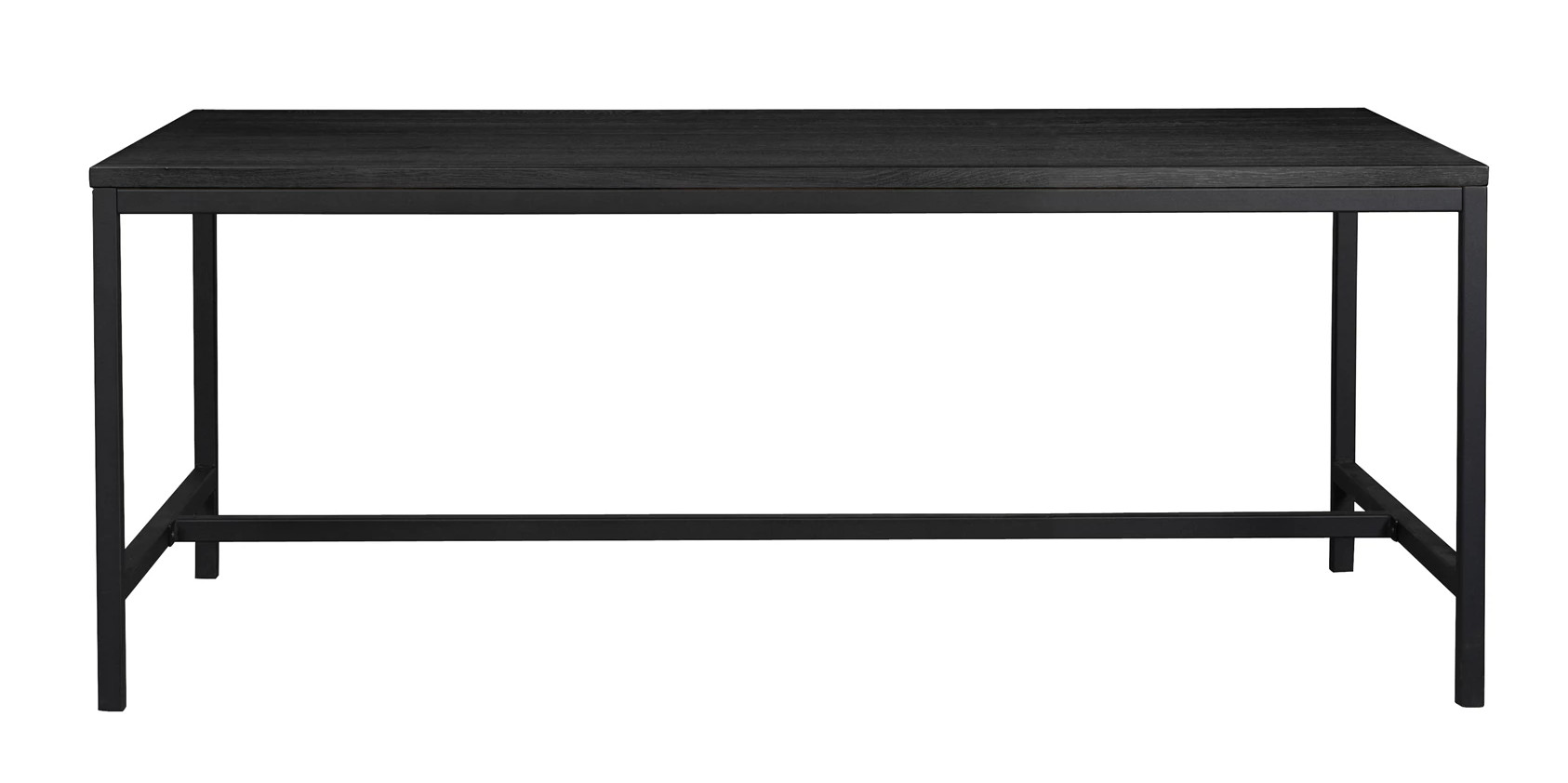 Everett ruokapöytä 180x100, musta