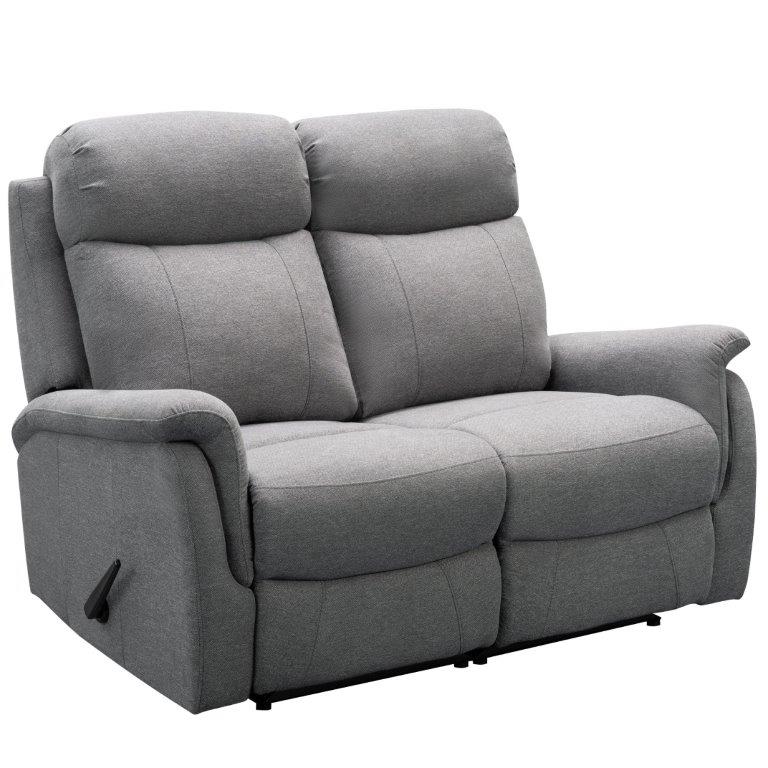 Rubin recliner sohva 2-istuttava, harmaa