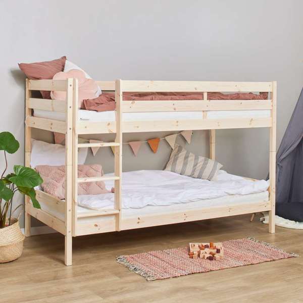 Hoppekids ECO Comfort kerrossänky 90x200 miljöökuva, puuvalmis