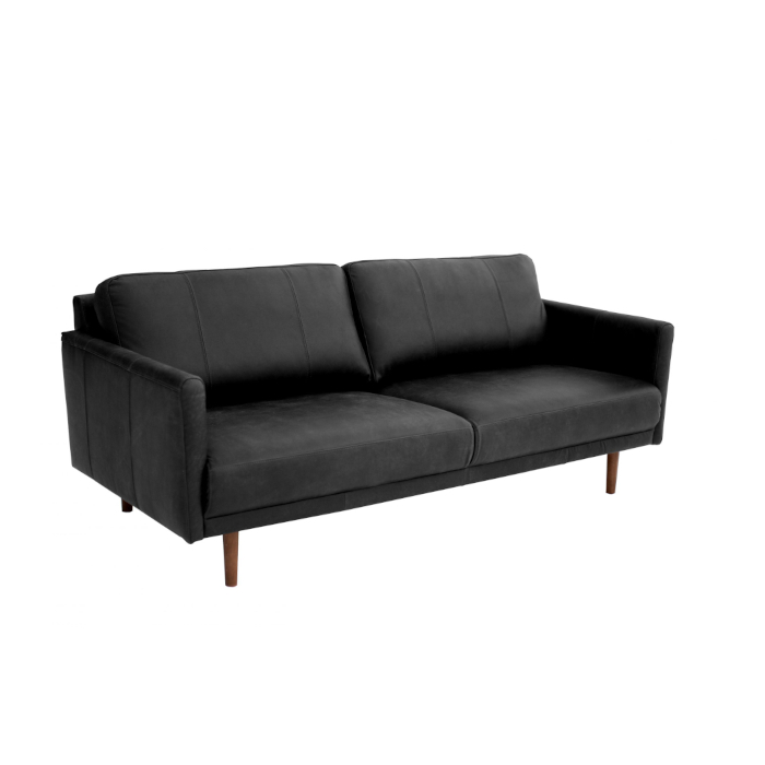 Saimaa sohva nahka, Black