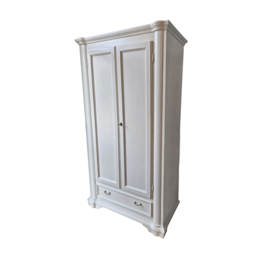 Amadeus vaatekaappi, valkoinen