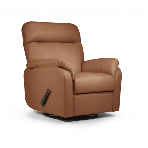 Flamingo recliner nahka, konjakki