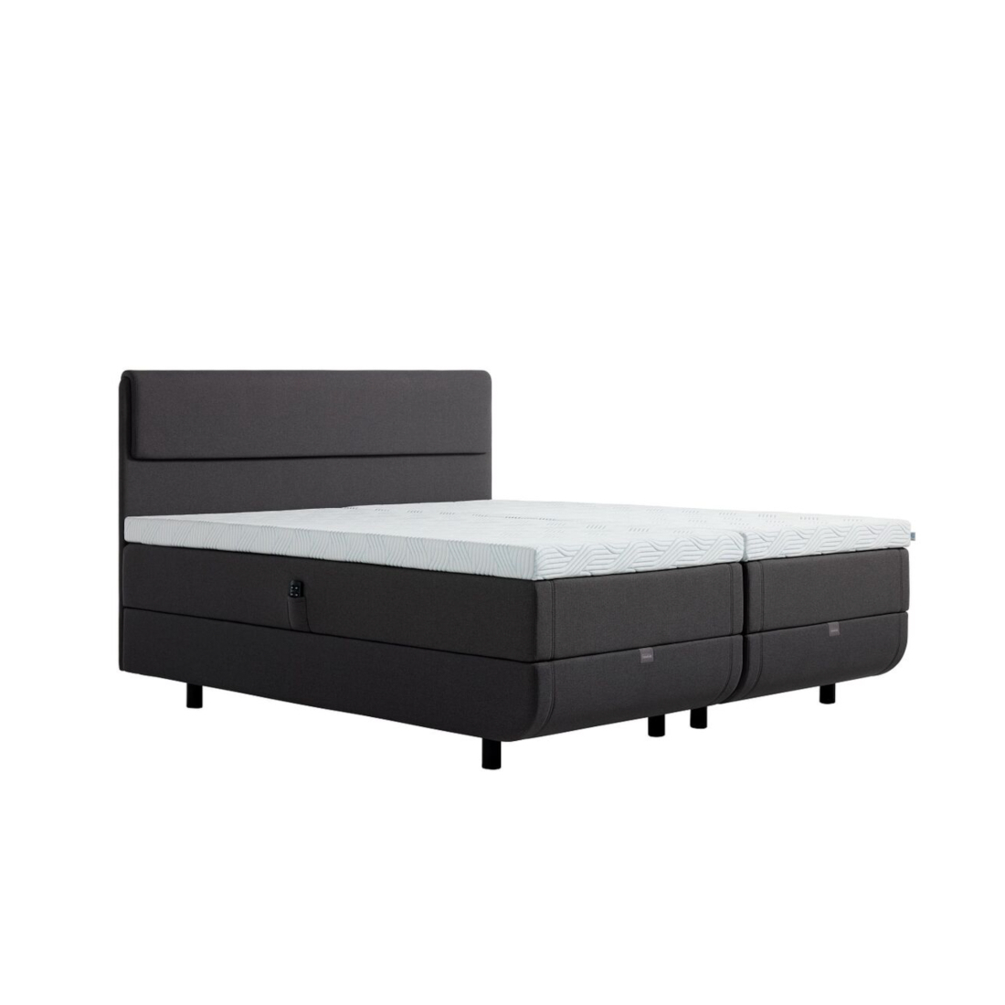 TEMPUR® North™ Adjustable moottorisänky 8 cm sijauspatjalla. Sängynpääty myydään erikseen.