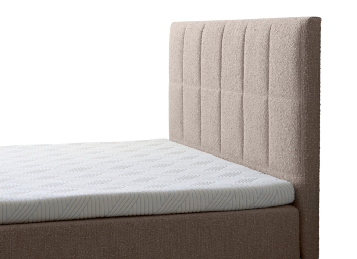 TEMPUR® Break Box Square sängynpääty, beige