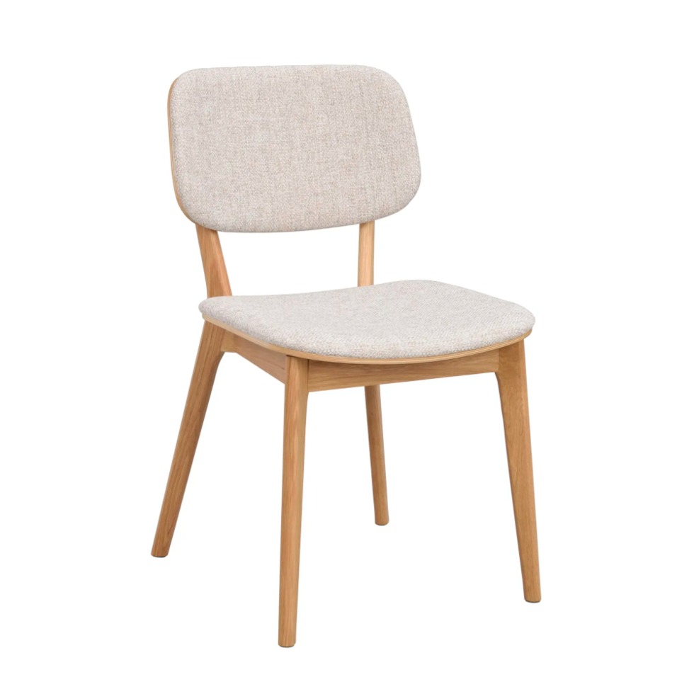 Rowico Barrett tuoli, tammi/beige