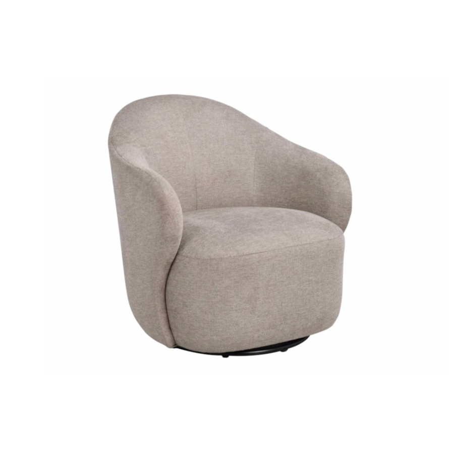 Rowico Chapeltown pyörivä nojatuoli, beige