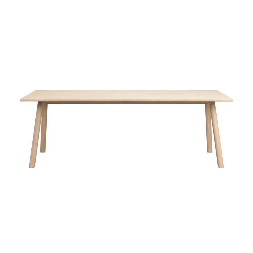 Rowico Clapperton ruokapöytä 220x95, valkopesty