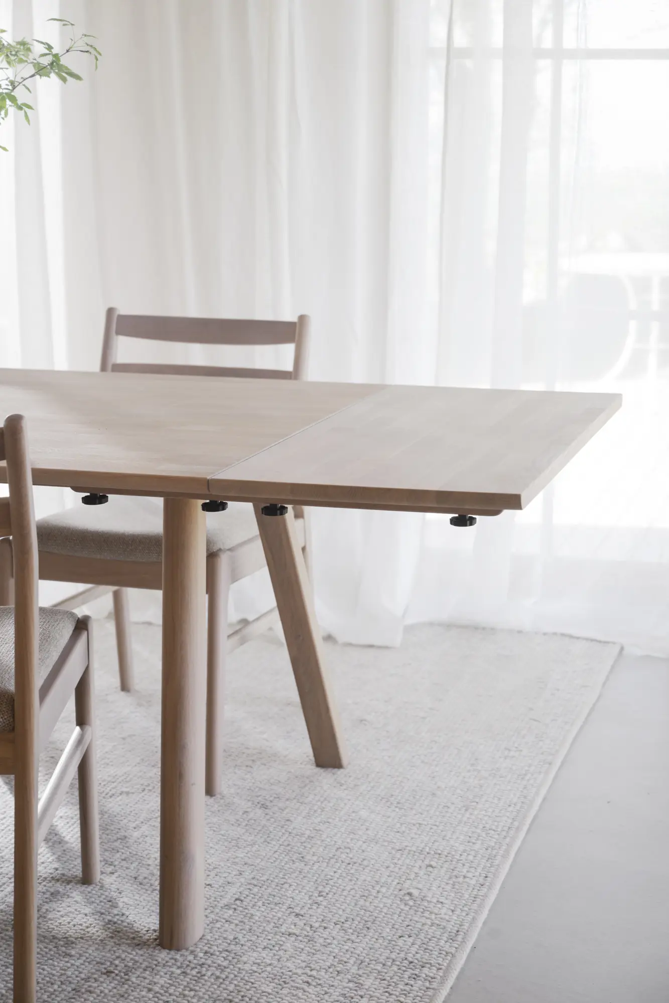 Rowico Clapperton jatkopala 45x90 cm miljöökuva, valkopesty