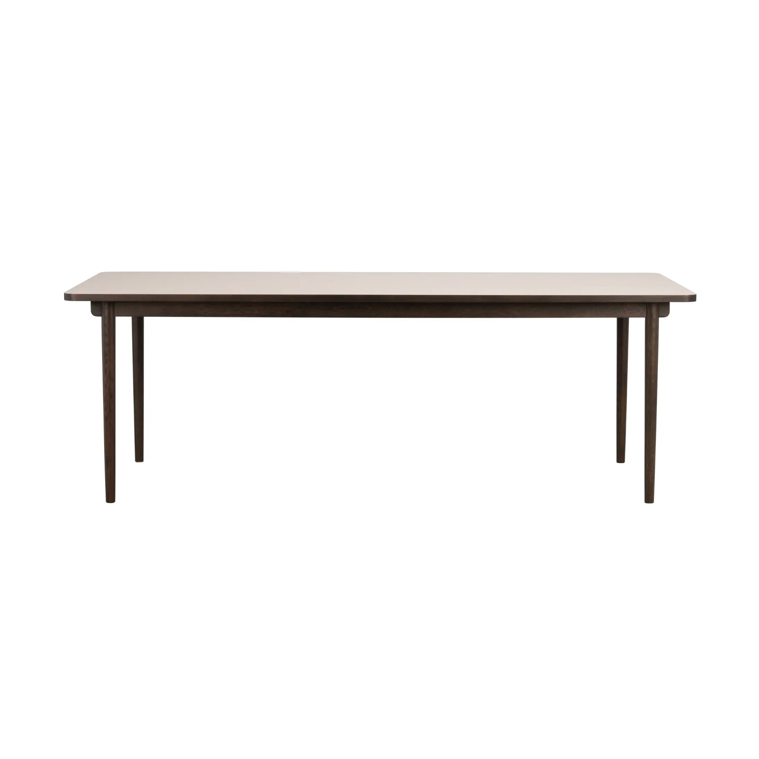 Rowico Fairmount ruokapöytä 220x95, beige/ruskea