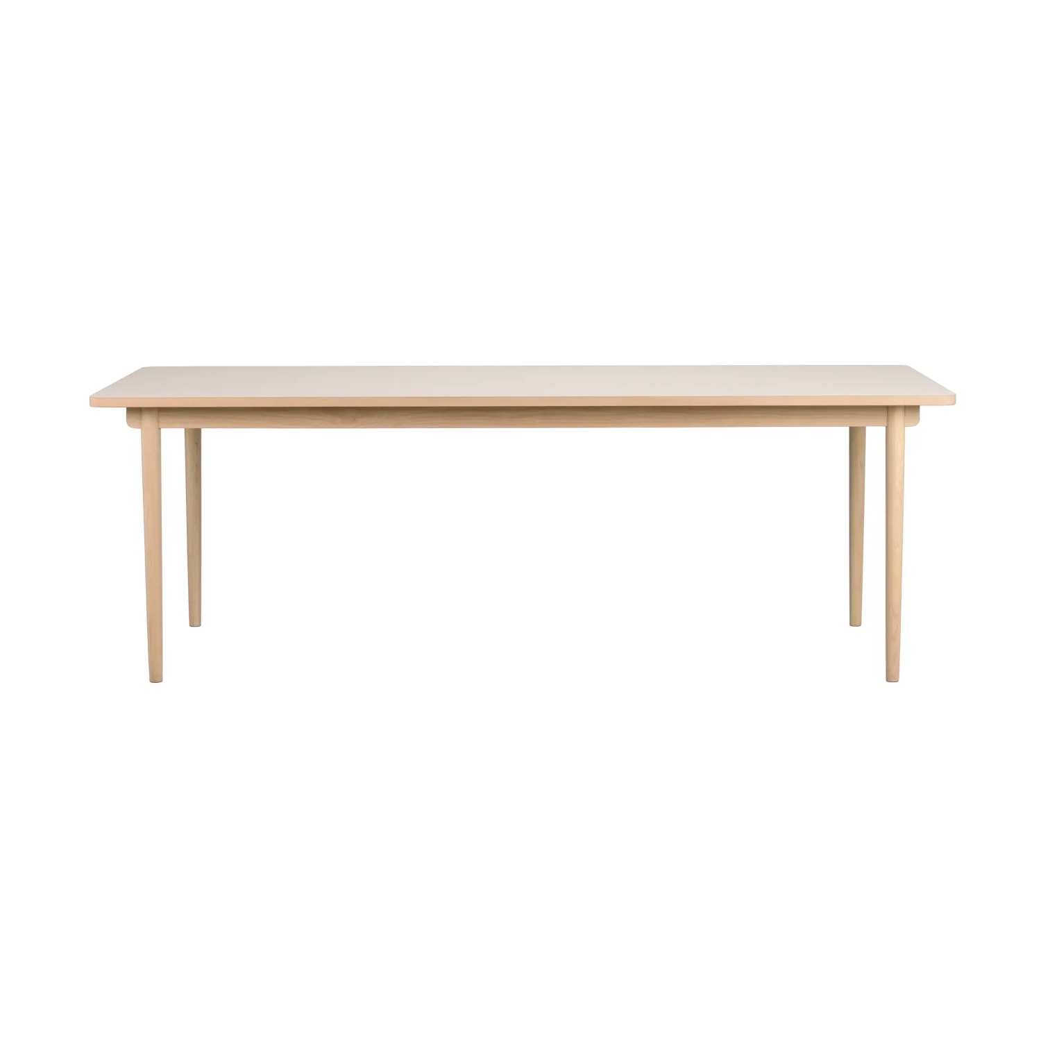 Rowico Fairmount ruokapöytä 220x95, valkoinen/valkopesty
