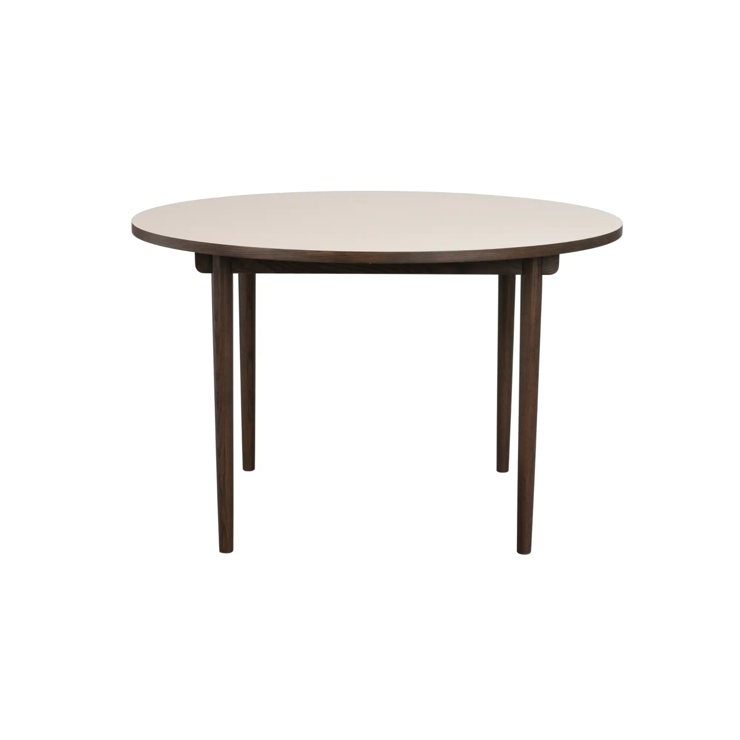 Rowico Fairmount pyöreä ruokapöytä 120, beige/ruskea