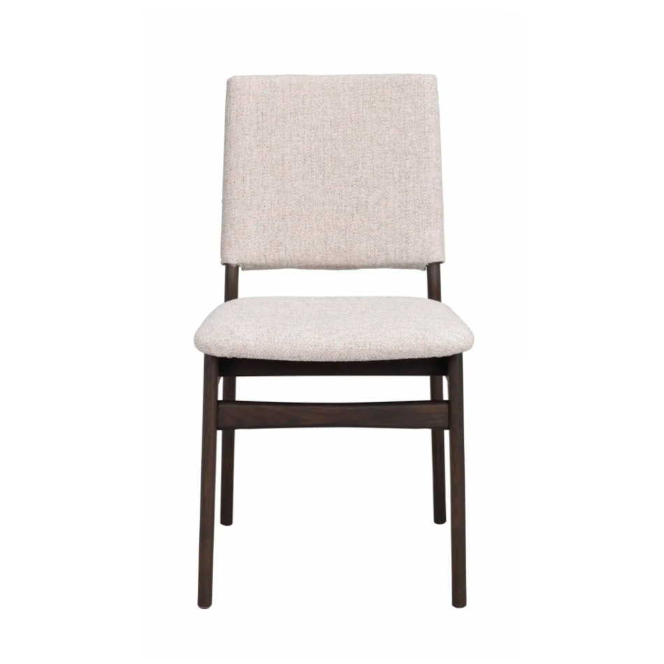Rowico Medford ruokatuoli, ruskea/beige