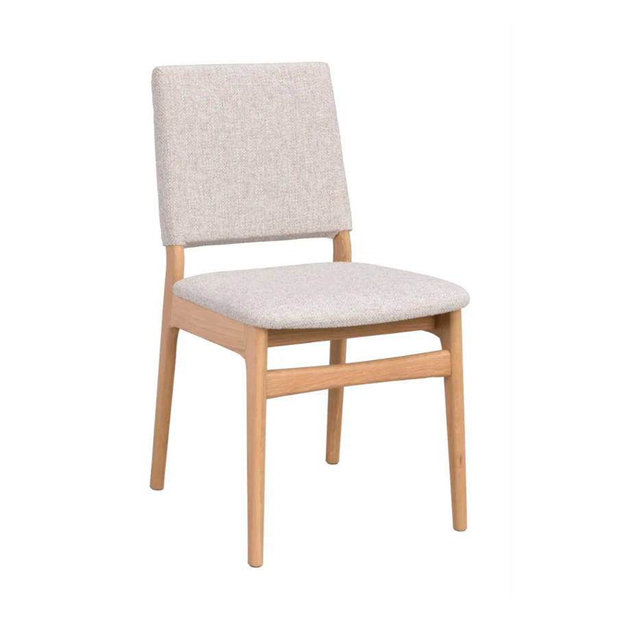 Rowico Medford ruokatuoli, tammi/beige