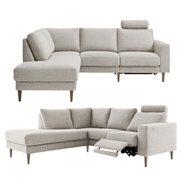 Puro avokulmasohva mekanismilla Amazon