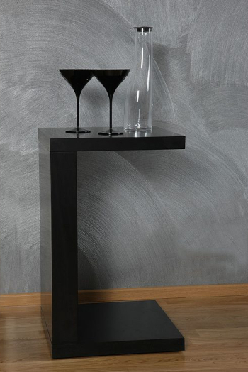 Kaani Jazz apupöytä miljöökuva, musta