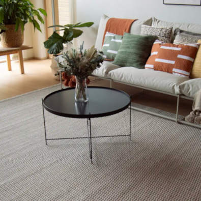 Kaarna matto miljöökuva, luonnonvalkoinen