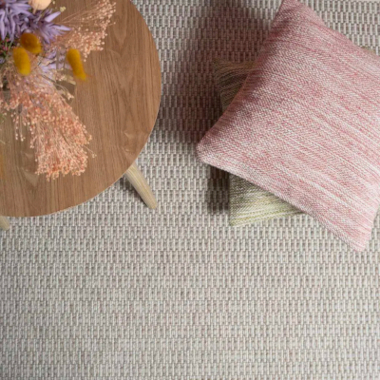 Kaarna matto miljöökuva, luonnonvalkoinen