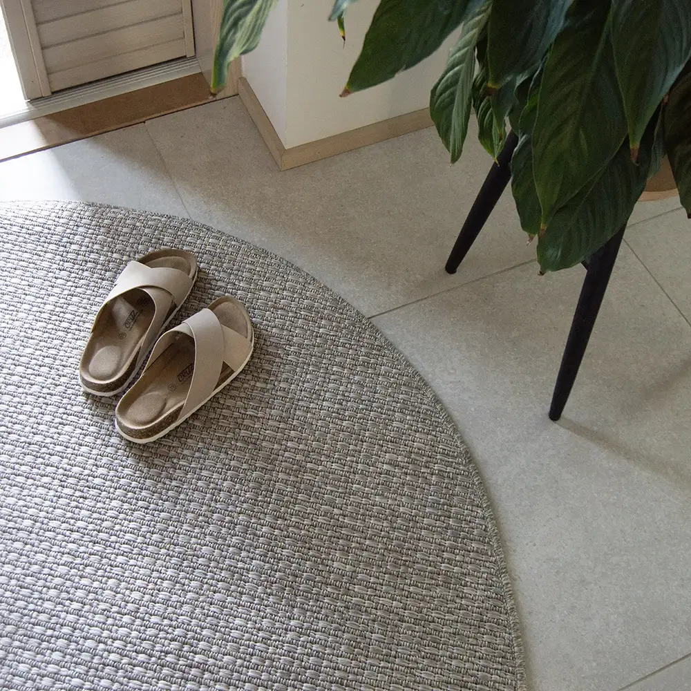 Kaarna matto miljöökuva, pellava