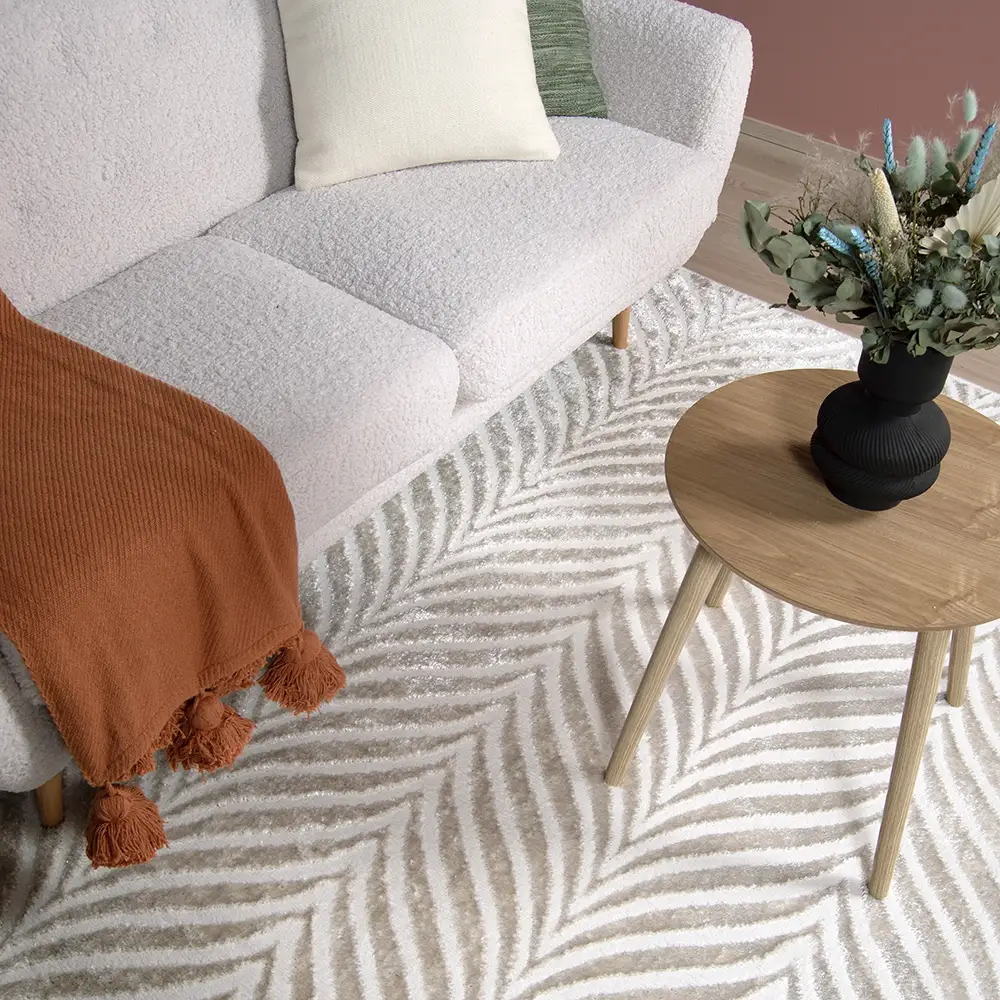 Latte nukkamatto miljöökuva, beige