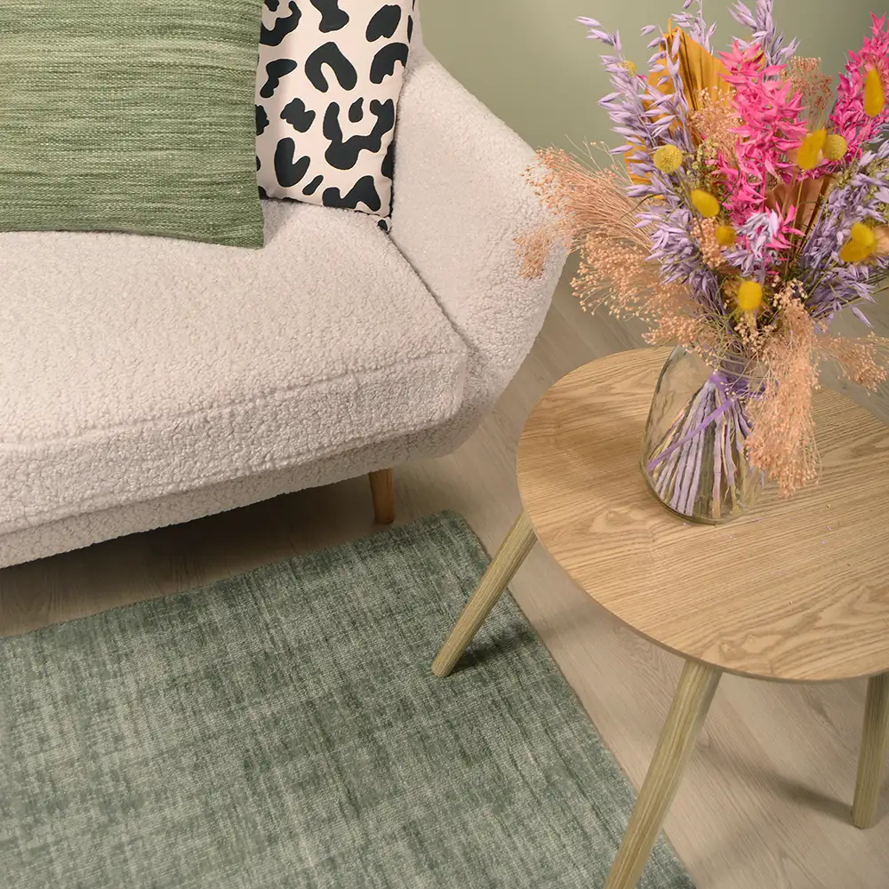 Ceela nukkamatto miljöökuva, vihreä