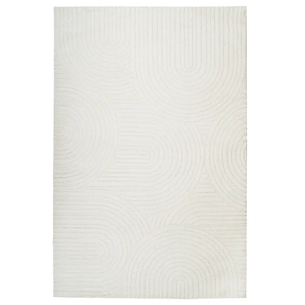 Kaari nukkamatto, valkoinen