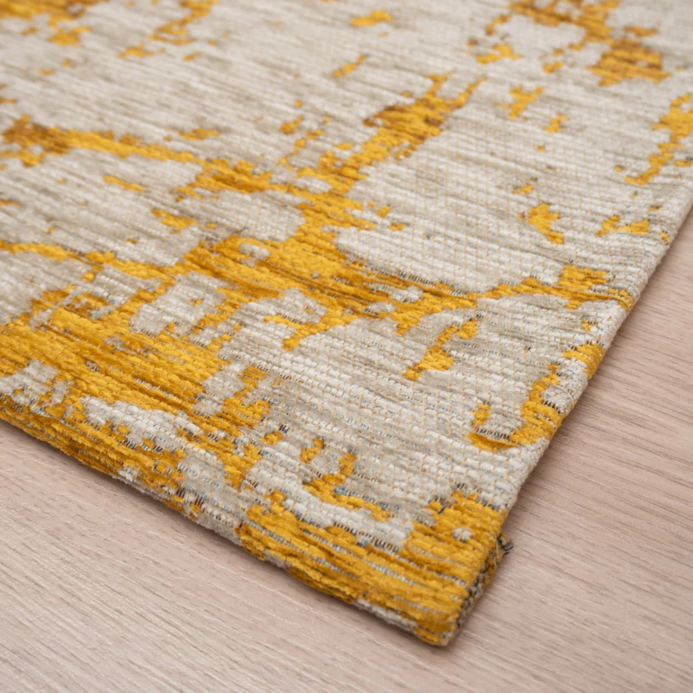 Sahrami matto kulmasta, keltainen