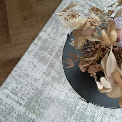 Timjami matto miljöökuva, vihreä